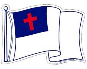 Christian Flag Magnet