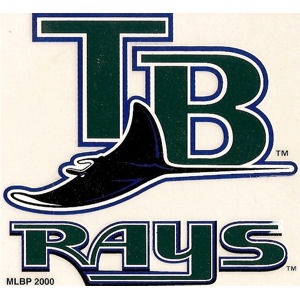 Tampa Bay Rays Static Cling