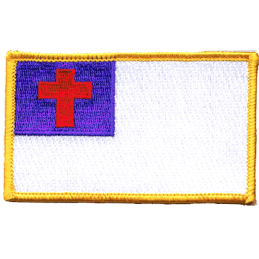 Christian Flag Patch