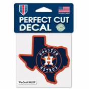 Houston Astros Home State Texas - 4x4 Die Cut Decal