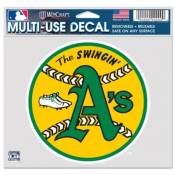 Oakland Athletics Retro Cooperstown Logo - 5x6 Ultra Decal