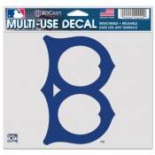 Brooklyn Dodgers Retro Cooperstown Logo - 5x6 Ultra Decal