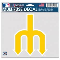 Seattle Mariners Retro Cooperstown Logo - 5x6 Ultra Decal