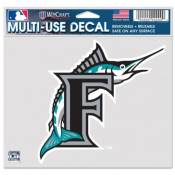 Florida Marlins Retro Cooperstown Logo - 5x6 Ultra Decal