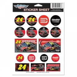 Jeff Gordon #24 - 5x7 Sticker Sheet