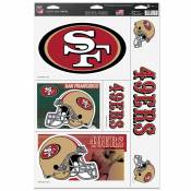 Gold SF 49ers - 49ers - Sticker