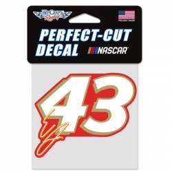 Erik Jones #43 Red - 4x4 Die Cut Decal