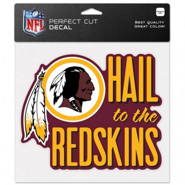 Washington Redskins Window Decal Sticker, Custom Made In the USA