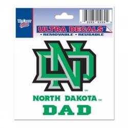 University Of North Dakota Fighting Sioux Dad - 3x4 Ultra Decal