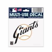 San Francisco Giants Retro - 3x4 Multi Use Decal