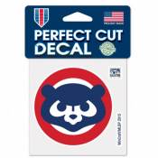 Chicago Cubs 1979-1993 Retro Logo - 4x4 Die Cut Decal