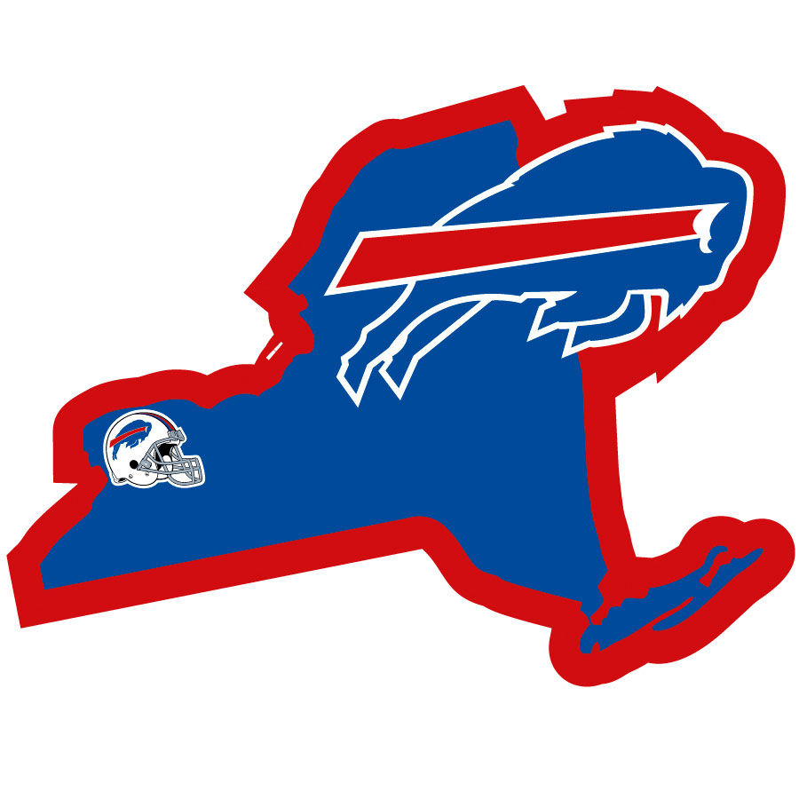 Buffalo Bills Home State Logo - Vinyl Sticker at Sticker Shoppe