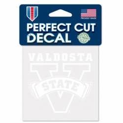 Valdosta State University Blazers - 4x4 White Die Cut Decal