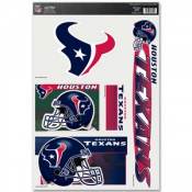 Houston Texans - Set of 5 Ultra Decals