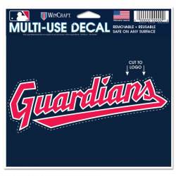 Cleveland Guardians - 4x4.5 Die Cut Ultra Decal
