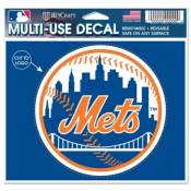 New York Mets 1999-Present Logo - 4.5x5.75 Die Cut Ultra Decal