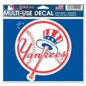 New York Yankees Top Hat - 4.5x5.75 Die Cut Ultra Decal