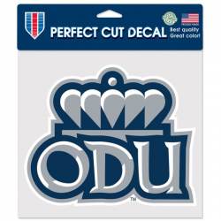 Old Dominion University Monarchs - 8x8 Full Color Die Cut Decal