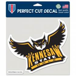 Kennesaw State University Owls - 8x8 Full Color Die Cut Decal