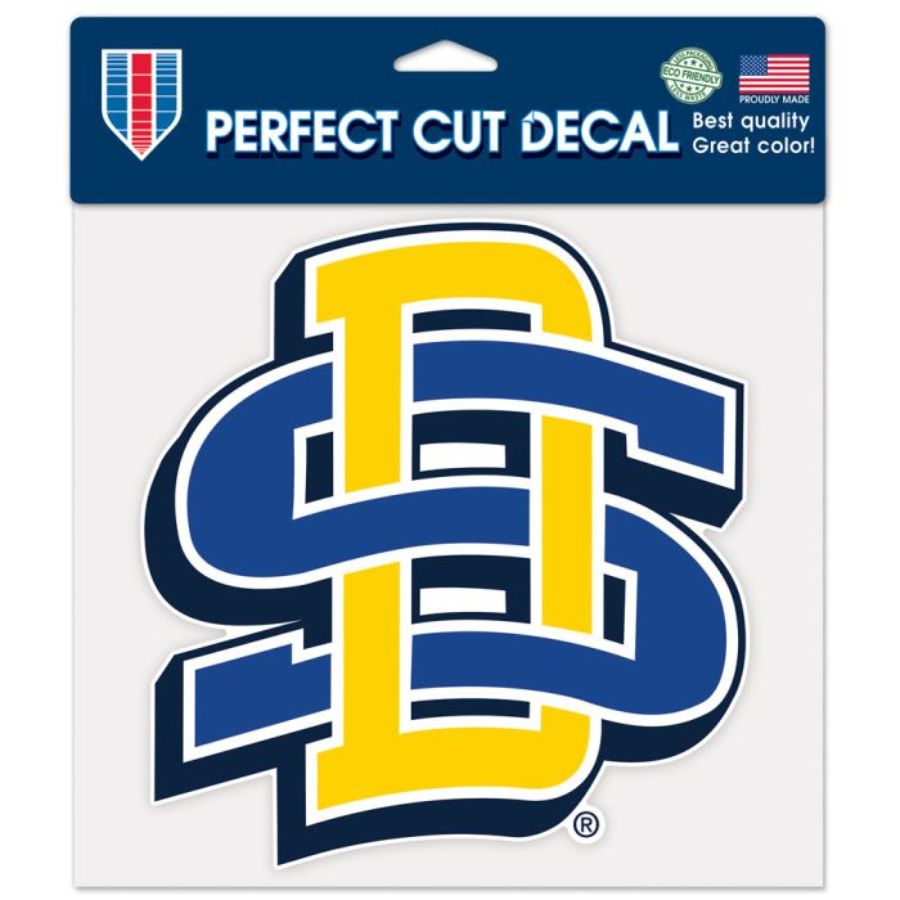 South Dakota State University Jackrabbits 8x8 Full Color Die Cut Decal At Sticker Shoppe