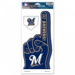 Milwaukee Brewers - Finger Ultra Decal 2 Pack