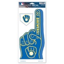 Milwaukee Brewers Retro - Finger Ultra Decal 2 Pack