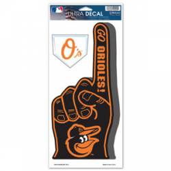 Baltimore Orioles - Finger Ultra Decal 2 Pack