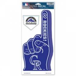 Colorado Rockies - Finger Ultra Decal 2 Pack