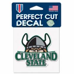 Cleveland State University Vikings - 4x4 Die Cut Decal