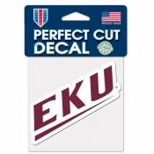 Eastern Kentucky University Colonels EKU - 4x4 Die Cut Decal