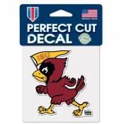 Iowa State University Cyclones Retro Pennant - 4x4 Die Cut Decal