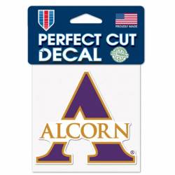 Alcorn State University Braves - 4x4 Die Cut Decal