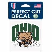 Ohio University Bobcats - 4x4 Die Cut Decal