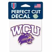 Western Carolina University Catamounts - 4x4 Die Cut Decal