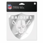 Las Vegas Raiders - 6x6 Chrome Die Cut Decal