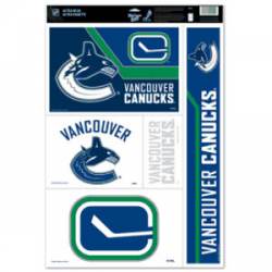 Vanocuver Canucks - Set of 5 Ultra Decals