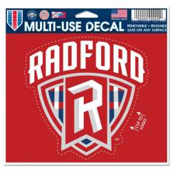 Radford University Highlanders - 4.5x5.75 Die Cut Ultra Decal