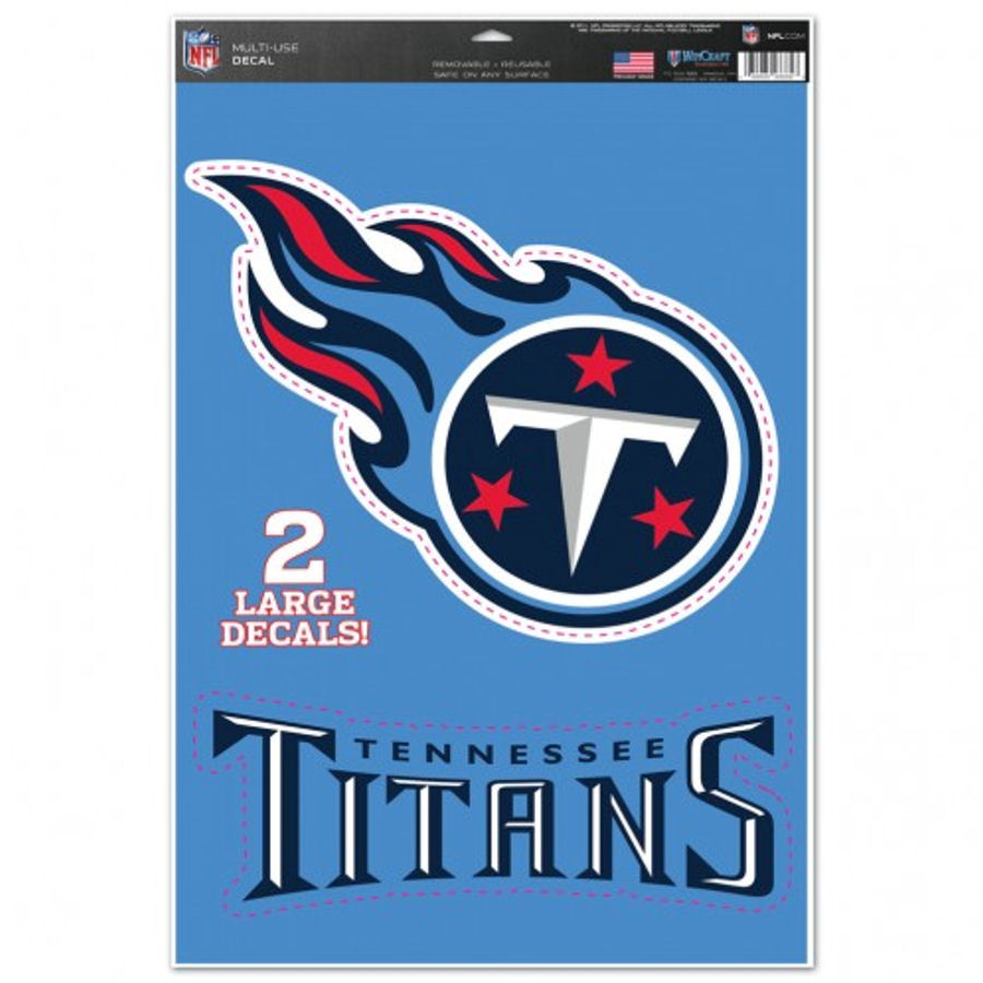 Tennessee Titans - Set Of 2 Ultra Decals at Sticker Shoppe