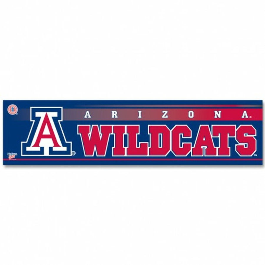 University Of Arizona Wildcats - 3x12 Bumper Sticker Strip At Sticker 