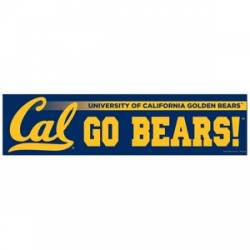 University Of California Golden Bears - 3x12 Bumper Sticker Strip
