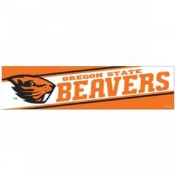Oregon State University Beavers - 3x12 Bumper Sticker Strip