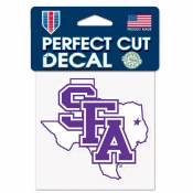 Stephen F. Austin State University Lumberjacks - 4x4 Die Cut Decal