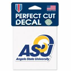 Angelo State University Rams - 4x4 Die Cut Decal