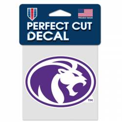 University Of North Alabama Lions - 4x4 Die Cut Decal