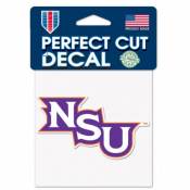 Northwestern State University Demons - 4x4 Die Cut Decal