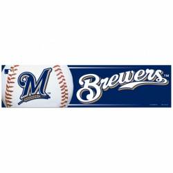 Milwaukee Brewers - 3x12 Bumper Sticker Strip