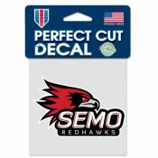 Southeast Missouri State University Redhawks - 4x4 Die Cut Decal