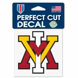 Virginia Military Institute Keydets - 4x4 Die Cut Decal