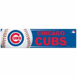 Chicago Cubs - 3x12 Bumper Sticker Strip
