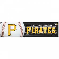 Pittsburgh Pirates - 3x12 Bumper Sticker Strip